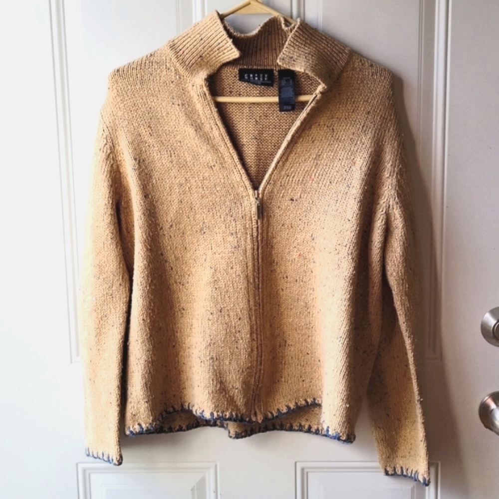 Crazy Horse Liz Claiborne zip up sweatshirt